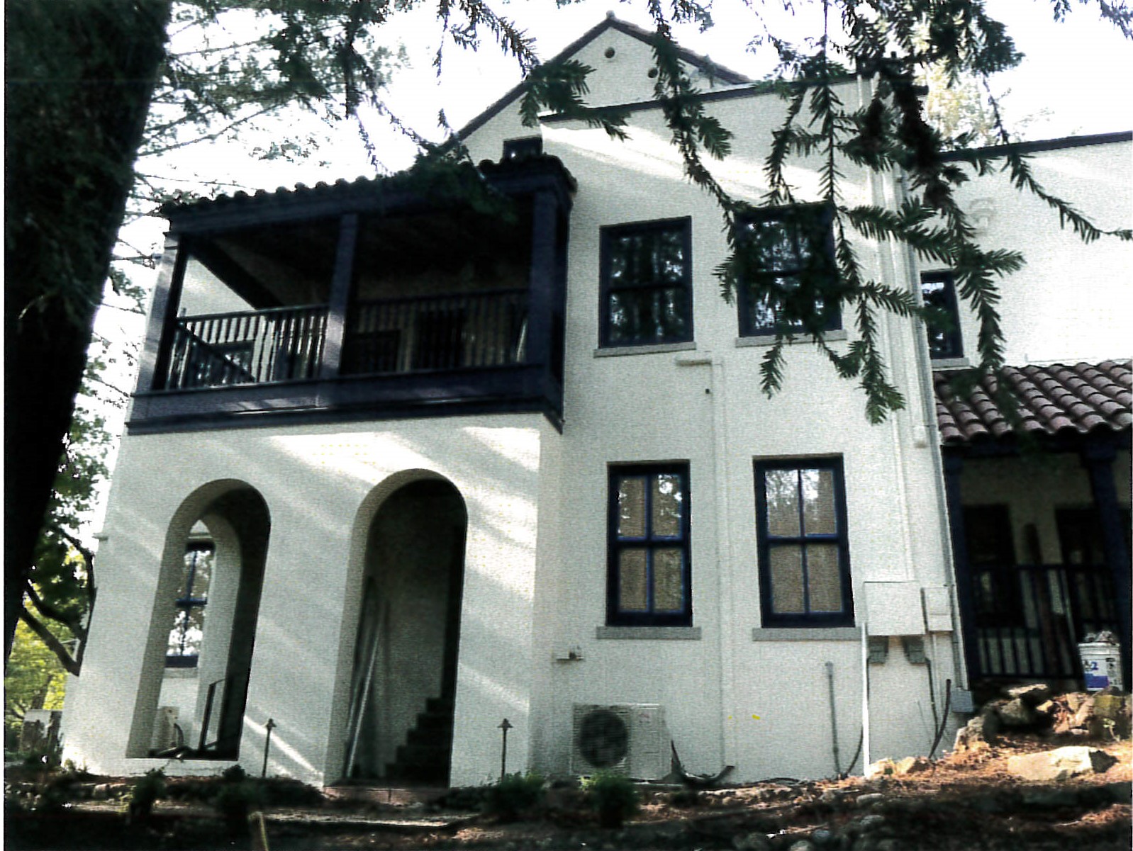 West half of south facade